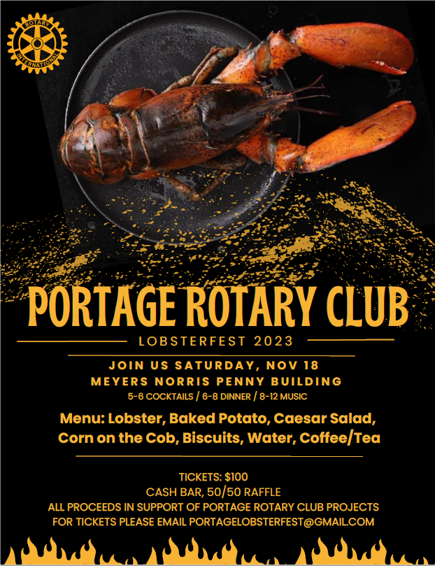 Lobsterfest 2023 Rotary Club of Portage La Prairie